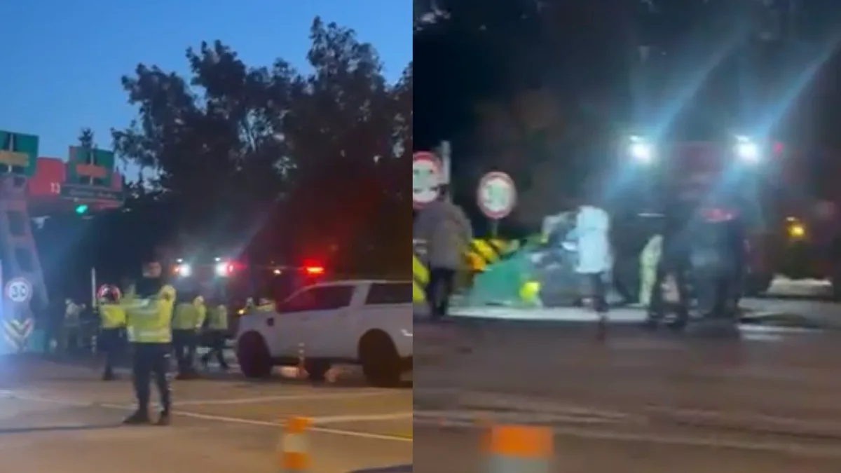 İzmir-Aydın Otoyolu’nda bariyerlere çarparak alev alan otomobilde kapıların kilitlenmesi nedeniyle