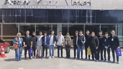 Köyceğiz Mesleki ve Teknik Anadolu Lisesi öğrencileri, Muğla’da düzenlenen Üniversite