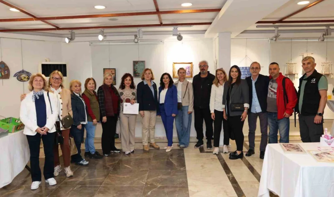 Marmaris Belediyesi Kültür ve Sanat Evi kursiyerlerinin bir yıl boyunca