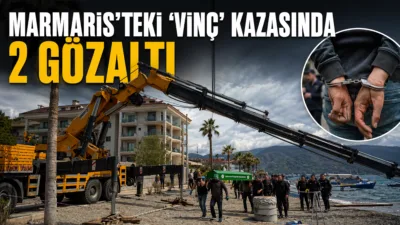 Marmaris'te teknenin üzerine vinç kolu düşmesi sonucu hayatını kaybeden 21