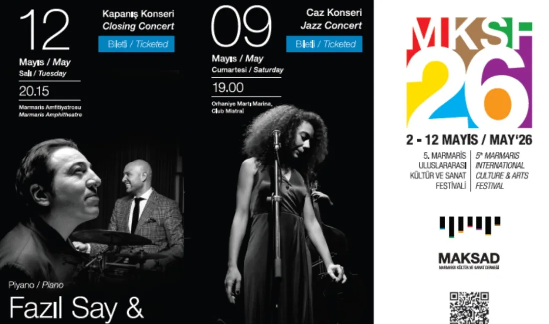 2-12 Mayıs tarihleri arasında gerçekleştirilecek olan 5. Marmaris Uluslararası Kültür
