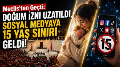 TBMM’de kabul edilen yeni yasayla doğum izni süresi uzatılırken, 15