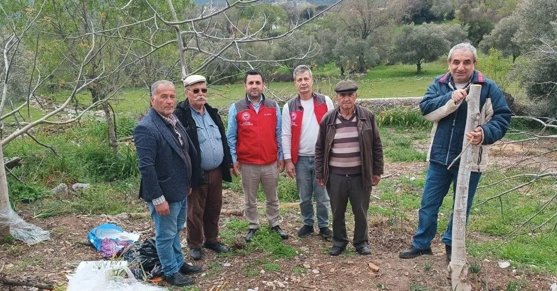 Menteşe İlçe Tarım ve Orman Müdürü Eren Kaçmaz, Çırpı Mahallesi'nde