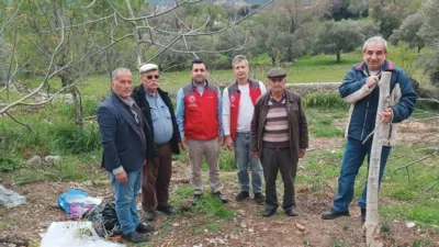 Menteşe İlçe Tarım ve Orman Müdürü Eren Kaçmaz, Çırpı Mahallesi'nde