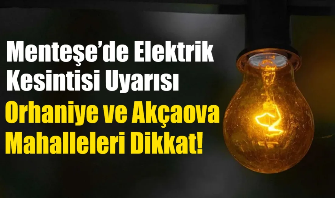 ADM Elektrik Dağıtım, 19 Nisan'da Orhaniye ve 20 Nisan'da Akçaova