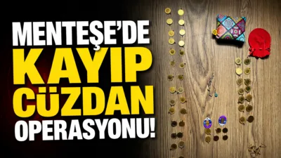 Muğla Menteşe'de içerisinde 750 bin TL değerinde altın bulunan cüzdanını