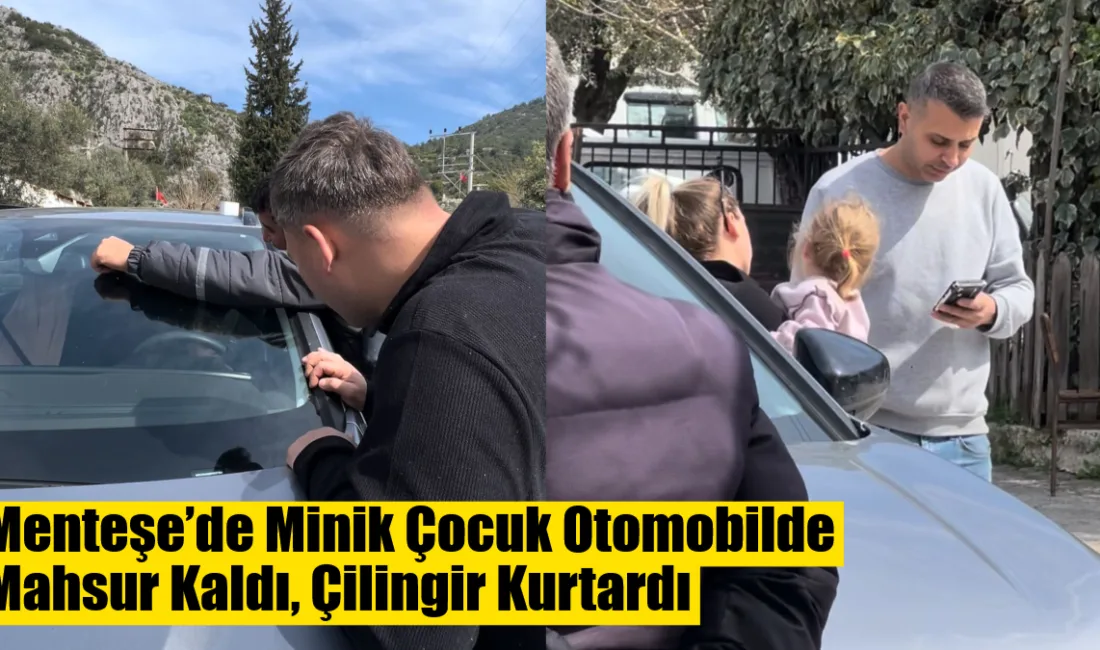 Menteşe ilçesine bağlı Düğerek Mahallesi’nde 3-4 yaşlarındaki bir kız çocuğu,
