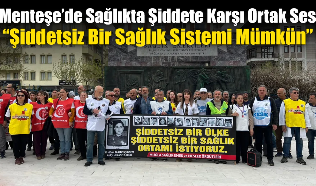 Muğla Sağlık Emek ve Meslek Örgütleri, 17 Nisan Sağlıkta Şiddete