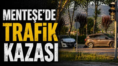 Muğla’nın Menteşe ilçesinde Uğur Mumcu Bulvarı üzerinde meydana gelen trafik