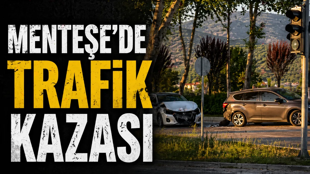 Muğla’nın Menteşe ilçesinde Uğur Mumcu Bulvarı üzerinde meydana gelen trafik