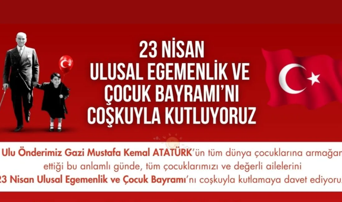 Milas Belediyesi 23 Nisan Ulusal Egemenlik ve Çocuk Bayramı’nı birbirinden