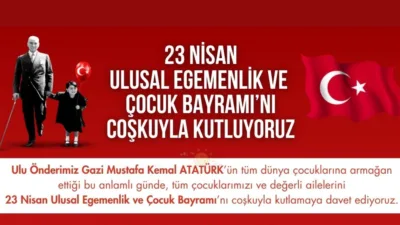 Milas Belediyesi 23 Nisan Ulusal Egemenlik ve Çocuk Bayramı’nı birbirinden