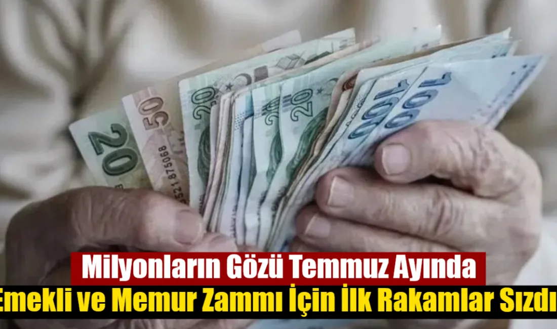 Merkez Bankası'nın Nisan ayı anket verilerine göre Temmuz ayında emekli