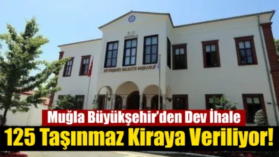 Muğla Büyükşehir Belediye Başkanlığı, il genelinde aralarında iş yerleri, kafeteryalar,
