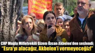 Muğla’nın Milas ilçesindeki Akbelen Ormanı’nda düzenlenen dayanışma buluşmasında konuşan Muğla