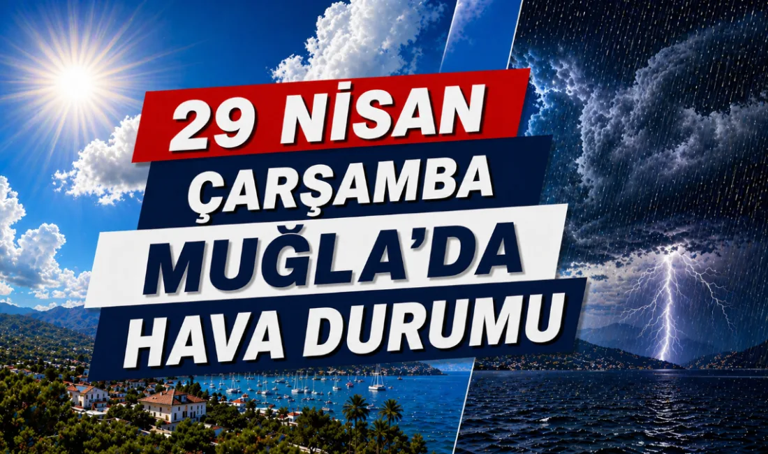 Muğla genelinde güneşli ve ılık bir hava hakimiyetini sürdürürken, termometrelerin