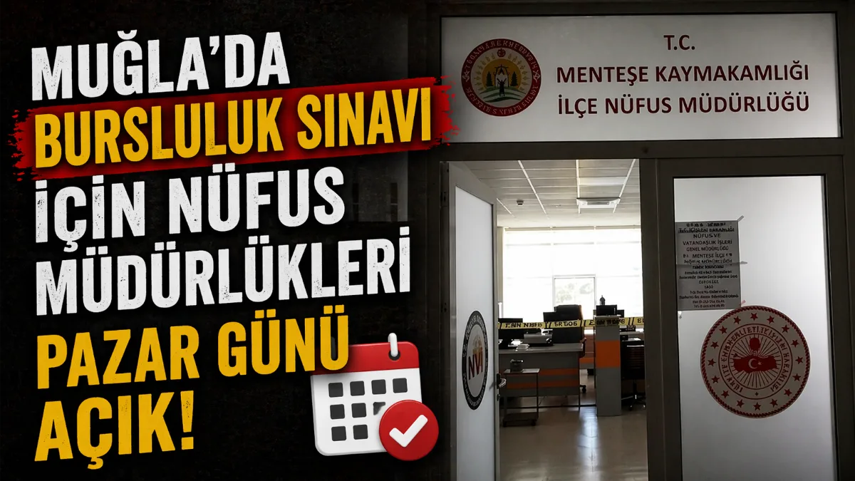 26 Nisan'daki Bursluluk Sınavı (İOKBS) için kimlik sorunu yaşayan öğrencilere