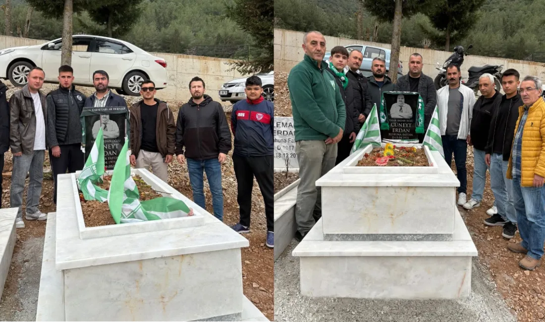 Muğla’da spor basınının sevilen isimlerinden merhum gazeteci Cüneyt Erdan, vefatının