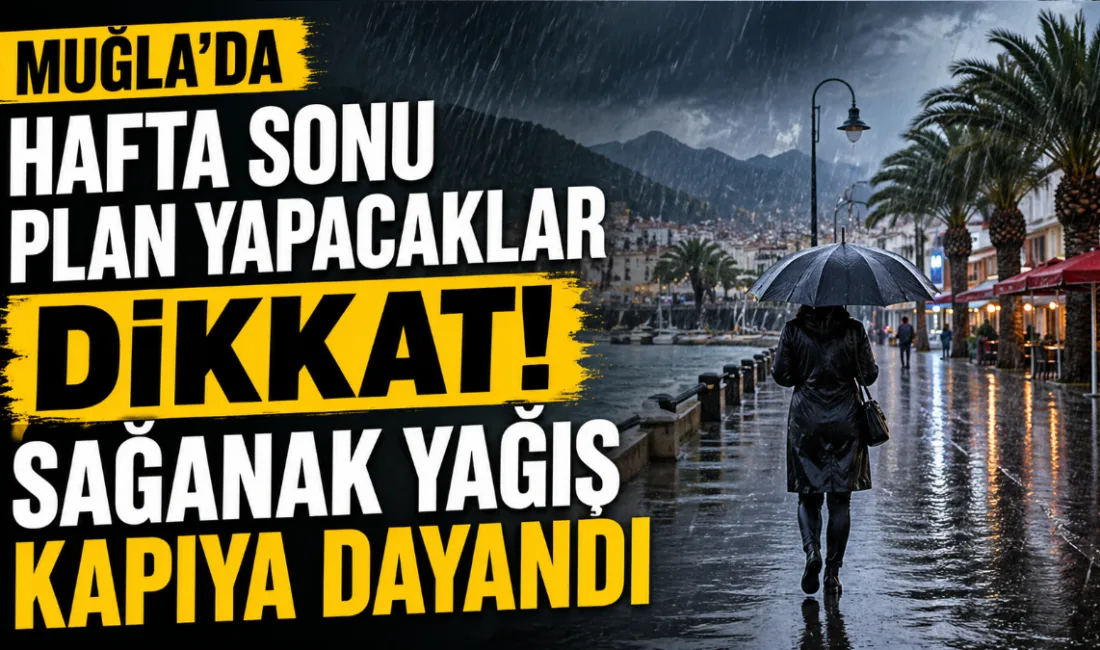 Meteoroloji'den kritik uyarı! Hafta sonu Ege ve Marmara bölgelerinde yağışlar