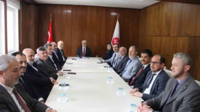 Muğla İl Müftüsü Dr. Rüstem Can başkanlığında bir araya gelen