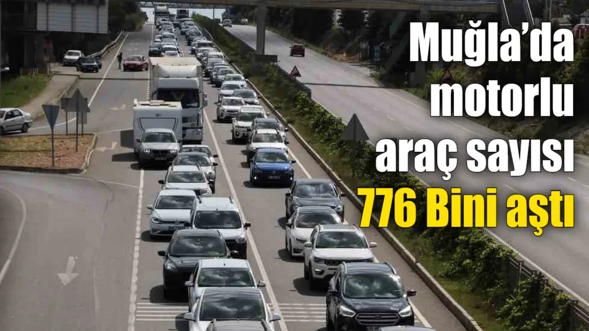 TÜİK’in 2026 Mart ayı verilerine göre Muğla’da trafiğe kayıtlı toplam