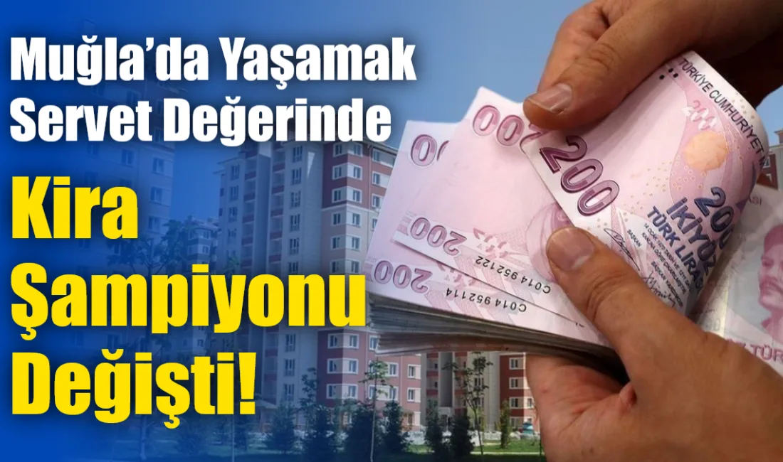 Nisan 2026 verilerine göre Muğla, 33 bin 628 TL’lik ortalama