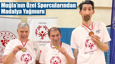 Muğla Gençlik ve Spor İl Müdürlüğü bünyesindeki özel sporcular, Manisa'da