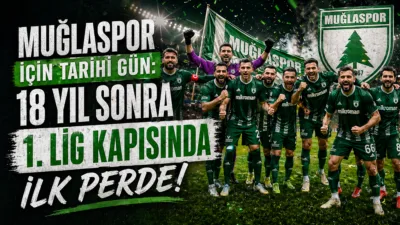 Muğlaspor, 18 yıl sonra yükseldiği 2. Lig'de şampiyonluk hayallerini gerçeğe