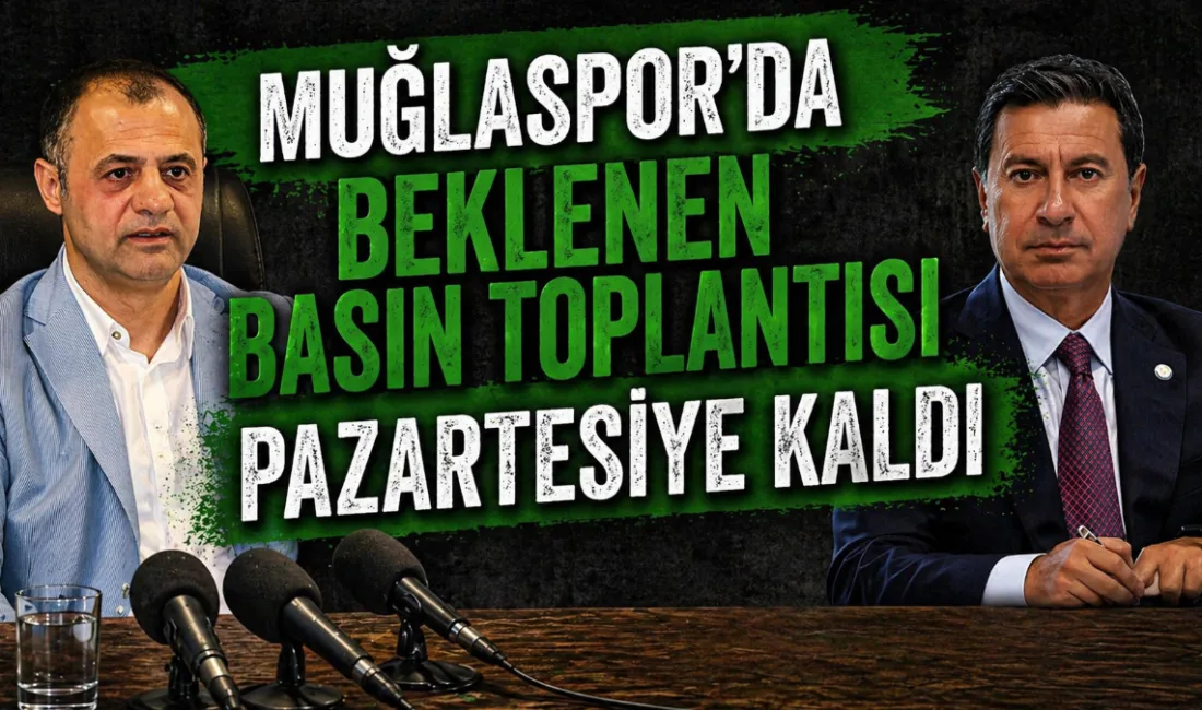 Muğlaspor Kulüp Başkanı Menaf Kıyanç ile Ahmet Aras tarafından yapılması