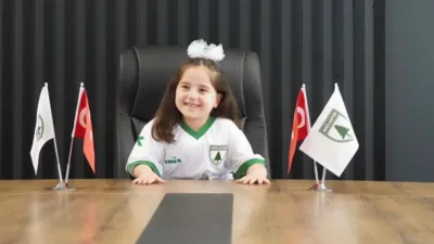 23 Nisan kutlamaları kapsamında başkanlık makamını devralan Yağmur Tağ, ilk