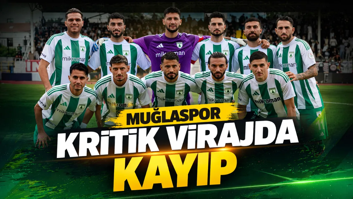 TFF 2. Lig Beyaz Grup’ta liderlik mücadelesi veren Muğlaspor, kritik