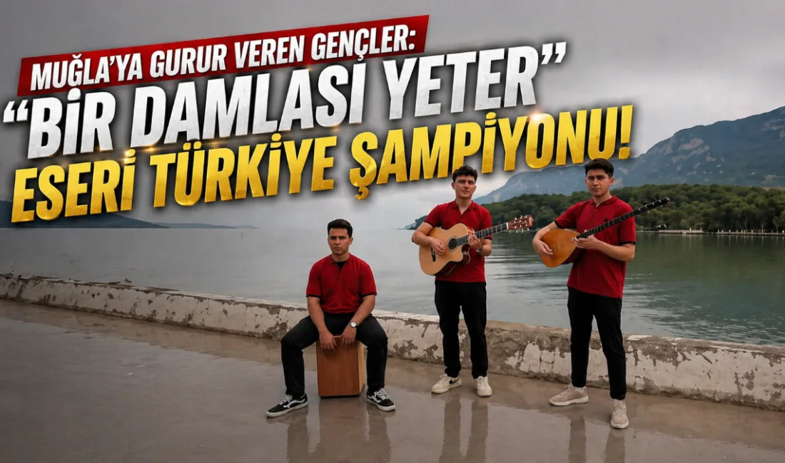 Muğla Güzel Sanatlar Lisesi öğrencileri, sanatı çevre duyarlılığıyla buluşturdukları “Bir