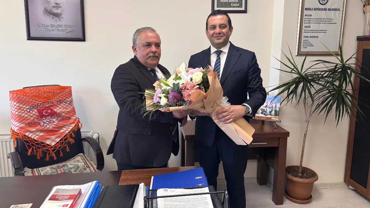Muğla Büyükşehir Belediyesi’ne bağlı MUTTAŞ'ta yönetim değişikliği sonrası devir teslim