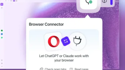 Opera, Tarayıcı Bağlayıcısı özelliğiyle yapay zekâ araçlarını doğrudan tarayıcı oturumlarına