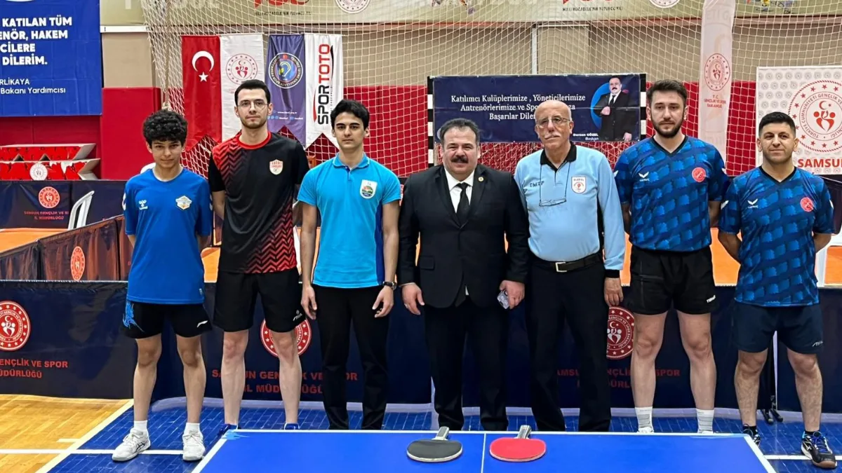 Samsun’da düzenlenen İşitme Engelliler Masa Tenisi Şampiyonası’nda Muğla Sessizler Spor