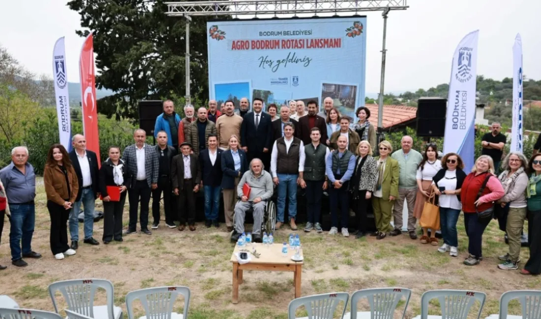 Bodrum Belediyesi’nin düzenlediği “Üreten Bodrum Buluşması” kapsamında Bahçeyaka Fide Üretim