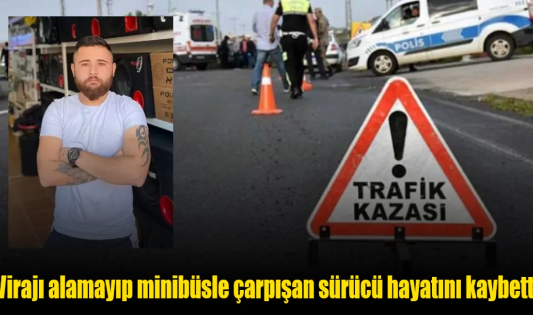 Bodrum Gökpınar-Bayır yolunda virajı alamayıp karşı şeride geçen motosiklet sürücüsü