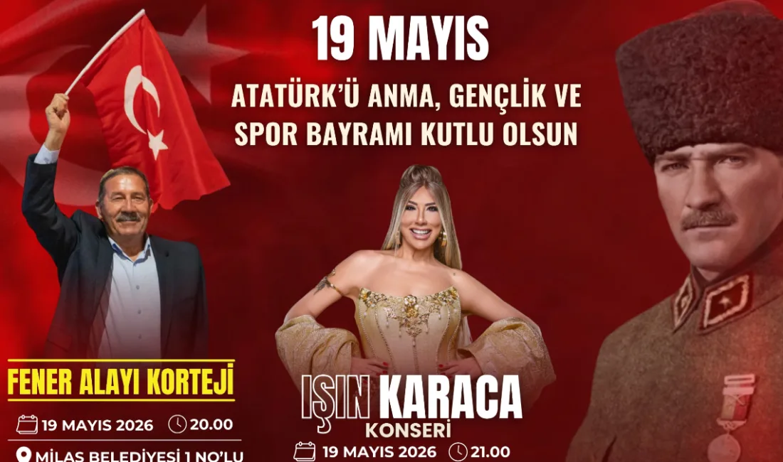 
Fevzi Topuz öncülüğünde hazırlanan 19 Mayıs Atatürk’ü Anma, Gençlik ve