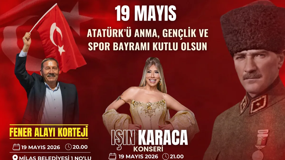 
Fevzi Topuz öncülüğünde hazırlanan 19 Mayıs Atatürk’ü Anma, Gençlik ve
