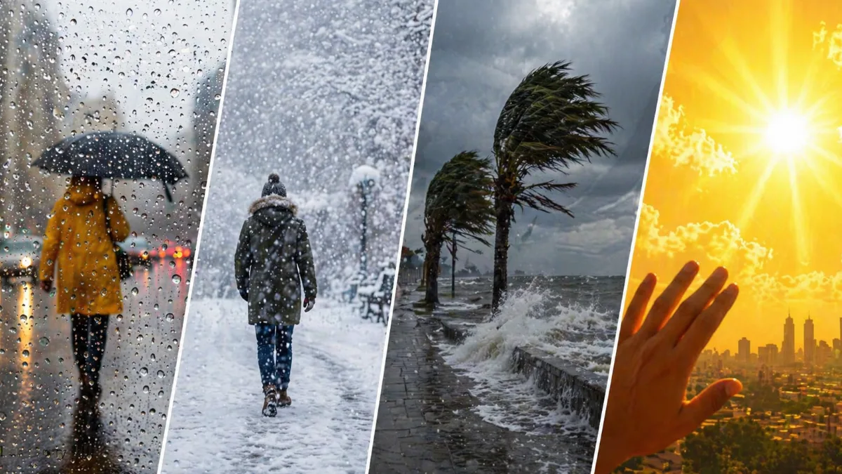 Meteoroloji Genel Müdürlüğü'nden alınan bilgilere göre, yurdun büyük bölümünde parçalı