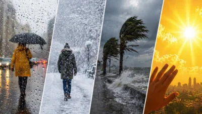 Meteoroloji Genel Müdürlüğü, ülke genelinde parçalı ve çok bulutlu hava