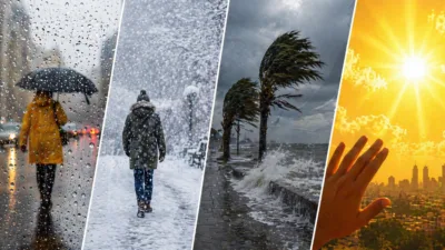 Meteoroloji Genel Müdürlüğü'nden alınan bilgilere göre, Marmara'nın batısı, Kıyı Ege
