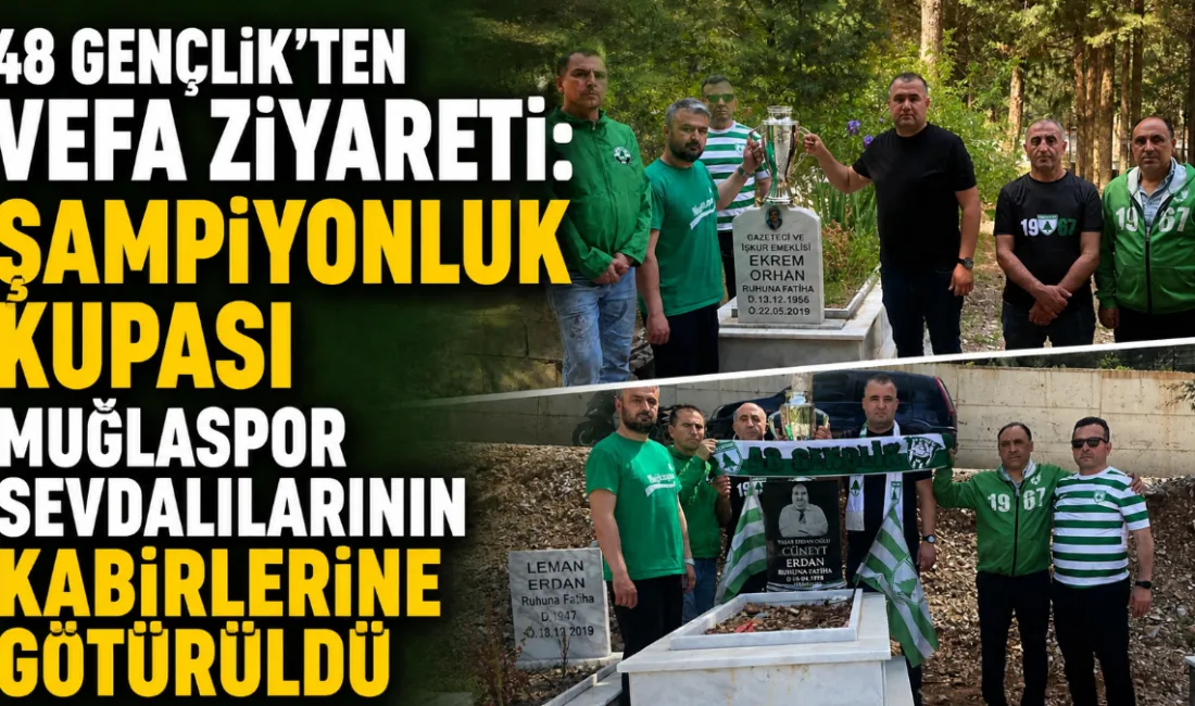  Tarihi bir başarıya imza atarak 1. Lig’e yükselen Muğlaspor’un şampiyonluk