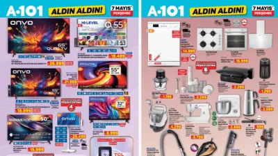 A101, 7 Mayıs aktüel kataloğuyla Çinli teknoloji devi IFFALCON’un yeni
