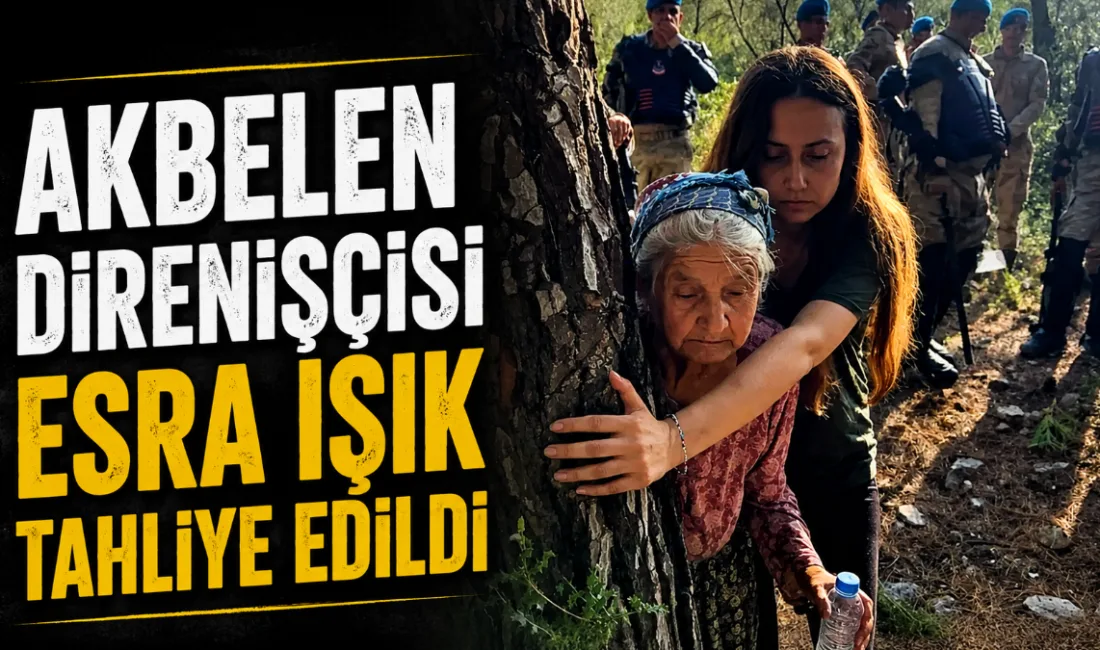 Muğla’nın Milas ilçesinde Akbelen protestoları sonrası tutuklanan yaşam hakkı savunucusu