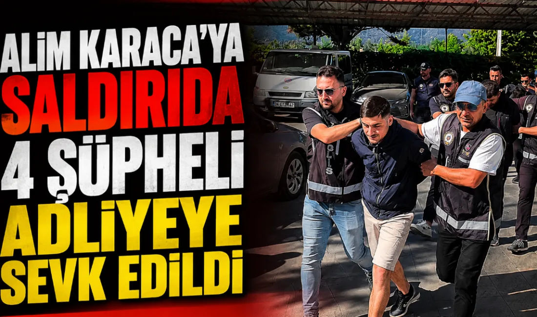 Muğla’nın Fethiye ilçesinde Fethiye Belediye Başkanı Alim Karaca’ya yönelik gerçekleştirilen
