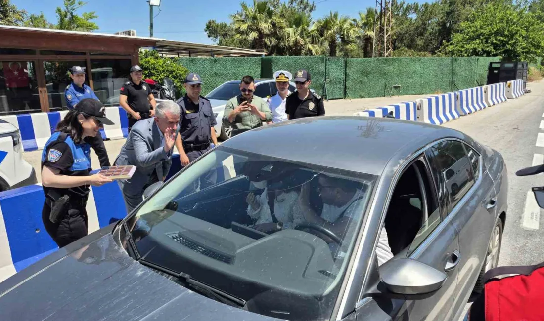 Bodrum Kaymakamı Ali Sırmalı, Kurban Bayramı tatili öncesi katıldığı asayiş