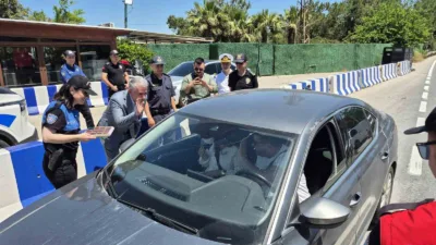 Bodrum Kaymakamı Ali Sırmalı, Kurban Bayramı tatili öncesi katıldığı asayiş