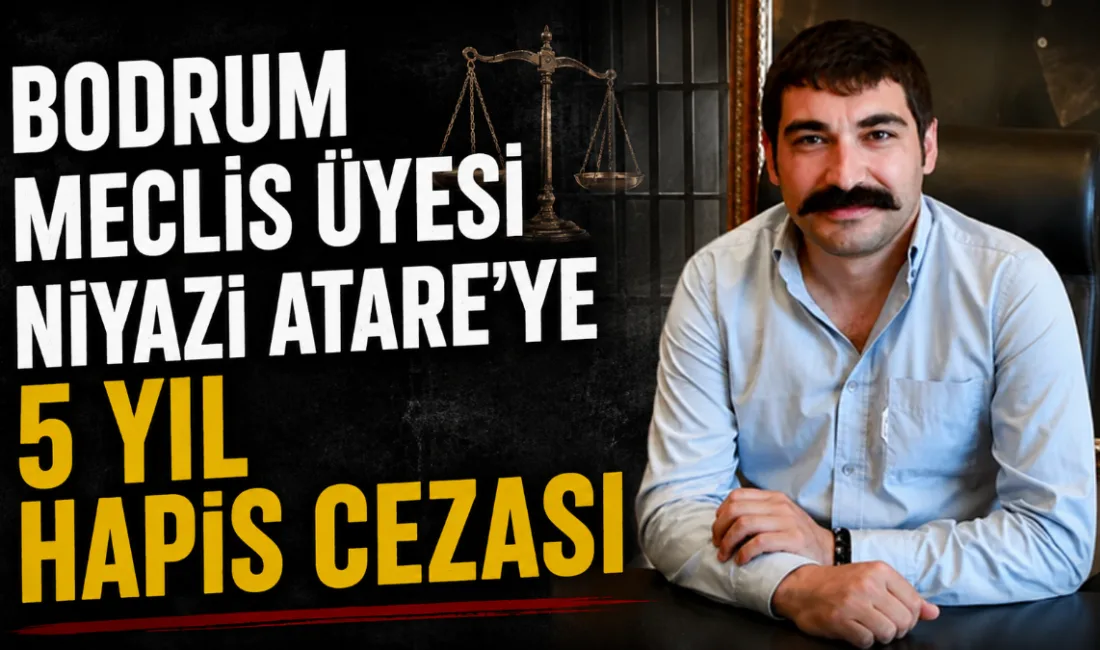 Bodrum’da rüşvet aldığı iddiasıyla tutuklanan Bodrum Belediyesi Meclis Üyesi Niyazi