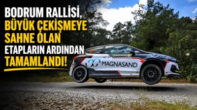 Türkiye Ralli Şampiyonası’nın Bodrum ayağında Kerem Kazaz fırtınası esti; genç